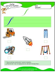F Sesi Çalışma Sayfaları
